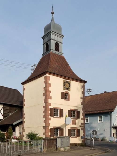 Das historische Türmle in Altenheim.